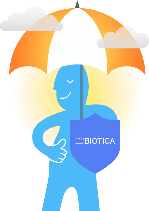 bioman with umbrella