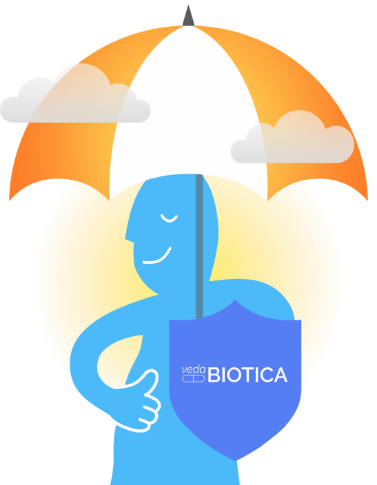 bioman with umbrella